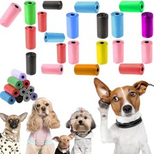 Esranın Dünyası Kyrotech 360'LI Kedi Köpek Kaka Poşeti, 24 Rulo, Yırtılmaz ve Sızdırmaz Evcil Hayvan Dışkı Torbası, Çevre Dostu Eko Paket, Kedi Köpek Dış Mekan Temizlik Poşeti