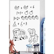 Esranın Dünyası Beyaz Kendinden Yapışkanlı Rulo Yazı Tahtası Silinebilen Sticker Board 45X200CM 1430