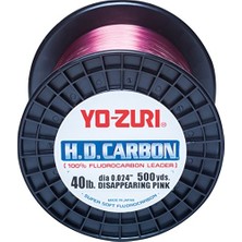 Esranın Dünyası H.d.carbon FLUOROCARBON%100 Leader 500YDS 60LB 458M (0,747MM) Kaybolan Pembe