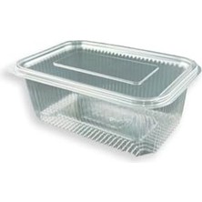 Esranın Dünyası 100 Adet Tek Kullanımlık Plastik Kapaklı Kase, 1 kg
