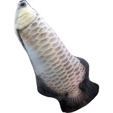 Esranın Dünyası Eastland PLD0323M Peluş Evcil Hayvan Oyuncağı, Gümüş Arowana Şekilli, 40 cm