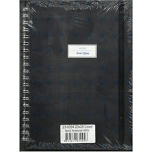 Esranın Dünyası 0094 Notes 20X28CM Spiralli Sert Kapak 90GR. 96YP. Çizgili Defter