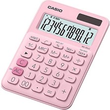Esranın Dünyası MS-20UC-PK-N-DC  Mini Masa Hesap Makinesi Pembe