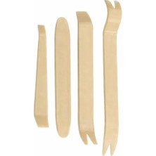 Esranın Dünyası Wonkey - 4 Parça Oto Teyp Trim Sökme Aparatı Seti – Kapı Paneli, Torpido, Döşeme & Klips Sökücü Plastik Levye Seti – Çizmez Plastik Profesyonel Araç Içi Sökme Aleti