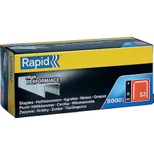 Esranın Dünyası Zımba Teli Tip 53, 8 mm Zımba, 5.000 Adet Büyük Paket, Ahşap ve Kumaşlar Için Ince Tel Kıskaçlar