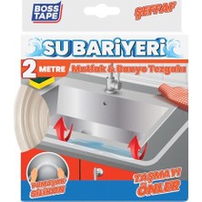 Esranın Dünyası Tezgah Bariyer Bandı 2 mt Şeffaf