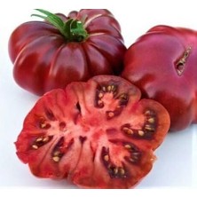 Esranın Dünyası Mor Etli Purple Calabash Domates Tohumu(15 Tohum)