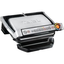 Esranın Dünyası Tefal Optigrill+ 4 Porsiyon Kapasiteli 2000 Watt 6 Programlı Barbekü Izgara ve Tost Makinesi - Inox