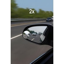 Esranın Dünyası 2 Adet 360° Kendinden Yapışkanlı Otomobil Motosiklet Kör Nokta Yan Aynası MT231