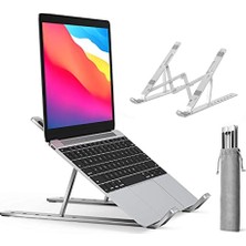 Esranın Dünyası HT-119 Katlanır Laptop ve Tablet Standı, Siyah