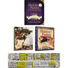 Martı Yayınları Harry Potter Yemek Kitabı - Yüzüklerin Efendisi Yemek Kitabı - Harry Potter Tatlı ve Şekerlemeler Kitabı 3'lü Set + Özel Cetvel