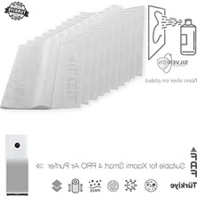 MarkEntegra Xiaomi Smart Purifier 4 Pro Uyumlu 10 Adet Toz Tutucu Filtre