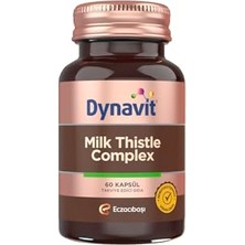 Esranın Dünyası Dynavit Milk Thistle Complex 60 Kapsül - Deve Dikeni Tohum, Silimarin, Enginar, Karahindiba, Maydanoz