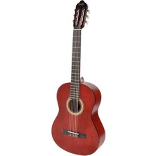 MarkEntegra Klasik Gitar, 4/4 Ölçülerinde, Şarap Kırmızı Mat Renk Seçeneği