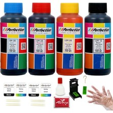 Esranın Dünyası Hp Uyumlu Iki Kartuşlu Yazıcılar Için Dolum Seti 4X100 Gr. Aparatlı+Solüsyonlu