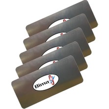 Esranın Dünyası Rötuş Rütüş Rutuş Çeliği 4CMX9CM 5 Adet Fiyatıdır Ekstra Çapağı Alınmıştır