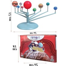MarkEntegra Eğitici Maket Seti, Güneş Sistemi Modeli ile Boyama Fırçası