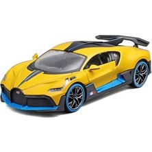 Esranın Dünyası Bugatti Divo Model Araba 1:24 Ölçeğinde Hareketli Kapılı Sarı (531526Y)