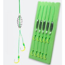Esranın Dünyası 5 Li Paket Yaylı Avcı Hazır Sazan Takımı- Fosforlu