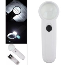 Aydogan's Ayd 15X Çok Fonksiyonlu 2 LED Işıklı Taşınabilir El Büyüteç