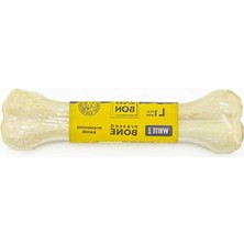 MarkEntegra Gerçek Deriden Yapılmış 7 cm Pres Kemik - Beyaz