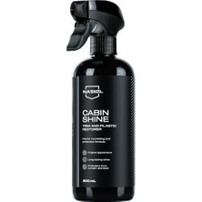Esranın Dünyası Nasiol Cabinshine Araç Içi Aksesuar ve Plastik PARLATICI,ONARICI-500 Ml-Torpido Bakım ve Yenileme, Araç Plastik Koruyucu ve Yenileyici