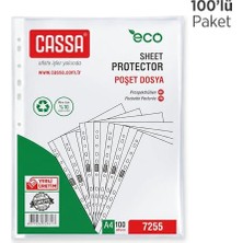 Esranın Dünyası Poşet Dosya Eco 30 Mikron 100'LÜ Paket