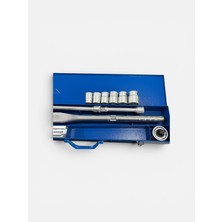 Gedore 3/4 ''  8575.CDL Alüminyum Gövdeli Çift Kareli 80-360 Nm 10 Parça Torkanahtarı