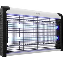 Esranın Dünyası Mavi Işıklı Sinek Öldürücü 6W - 50M2 Etki Alanı, Uv LED Enerji Tasarruflu Elektrikli Sivrisinek ve Böcek Tuzağı (Alüminyum & Abs Gövde, Tavana Asılabilir)