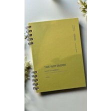 Esranın Dünyası Fark Tanıtım Spiralli 80 Yaprak Noktalı A5 Defter, Not Defteri, Okul Defteri, 4 Farklı Renk Seçeneği (03 Olive Green)
