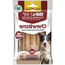 MarkEntegra Burgu Şeklinde Doğal Köpek Çiğneme Kemiği, 9-10 Mm, 80 gr