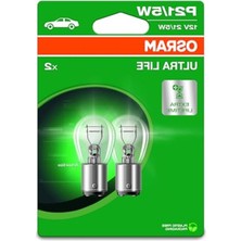 MarkEntegra 12V BAY15D Ampul, 21/5W Blister Paket Ultralife