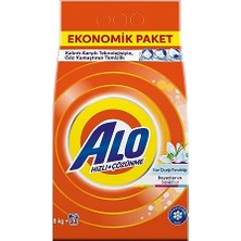 Esranın Dünyası Alo 8 kg Kar Çiçeği Ferahlğı Beyazlar ve Renkliler Hızlı Çözülme Toz Deterjan