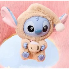 Belirtilmemiş Labubu Stich Eat Something Before Sleep Series Figür