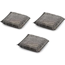 Esranın Dünyası Wonkey - Inox Paslanmaz Telli Bulaşık Süngeri, Çelik Uçlu Paslanmaz Bulaşık Için Sünger, Sihirli Sünger - 3 Adet