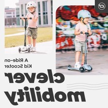 MarkEntegra LED Aydınlatmalı Çelik Scooter