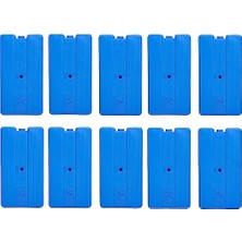 Esranın Dünyası Buz Aküsü Buz Kasedi Ice Box 10NANLU Set 370 ml x 10, Ankanorm, Mavi