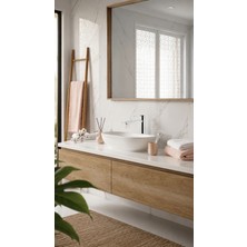 Newarc Bold Çanak Tipi Lavabo Bataryası - Krom