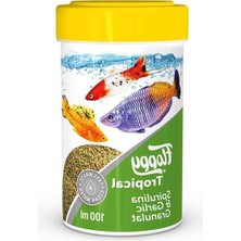 Esranın Dünyası 100ML Tropical Spirulina ve Sarımsak Granül, Balık Yemi
