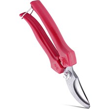 MarkEntegra Ergonomik Bahçe Budama Makası - Eğri Uçlu Çelik Bıçak ile Kolay Kesim