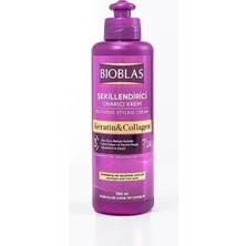 Esranın Dünyası Bıoblas Keratin Kolajen Sıvı Saç Kremi 200 ml - Onarıcı, Dolgunlaştırıcı, Kolay Tarama