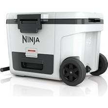 Esranın Dünyası Ninja Frostvault Hard Cooler 28 L, Birinci Sınıf Yalıtımlı Soğutma Kutusu, 6 Güne Kadar Buz Tutar, Buzdolabı Sıcaklığına Sahip Entegre Kuru Saklama Çekmecesi, 48 Kutu Için Uygundur, Cloud White