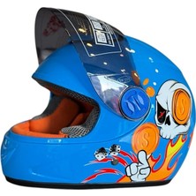 Motohat Çocuk Kaskı ( Çene Kapalı Çocuk Kask) ECER22-06 Sertifikalı