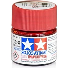 Esranın Dünyası X-27 Clear Red Parlak Akrilik Boya (10 Ml)