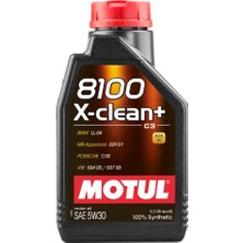 Esranın Dünyası 8100 X-Clean+ 5W/30 1 Lt Tam Sentetik Motor Yağı