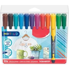 MarkEntegra Ince Uçlu 12'li Permanent Marker Seti