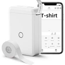 Powermaster PM-20343 Kablosuz Taşınabilir Bluetooth'lu Etiket Makinesi