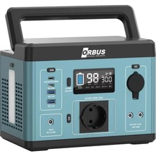 Orbus OPS-300 300 Watt Power Station Taşınabilir Güç Kaynağı Istasyonu (Lityum Iyon)