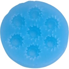 Alze Kimya Hobi Mini Ayçiçekleri Süsleme Kalıbı 7\'li