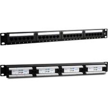 Powermaster PM-4494 24’lü Utp Cat6 Patch Panel